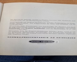 Maschine: HEIDELBERG 54x77 and 56 x 77 