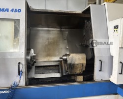 Maschine: DAEWOO Puma 450 Waagerechte Drehzentren