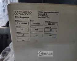Maschine: WEIMA TH 1500 M Brikettierpresse