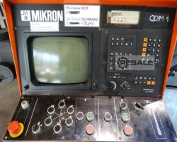 Maschine: MIKRON WF 41 C Universalwerkzeugfräsmaschinen