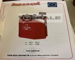 Maschine: PASANQUI S 501 MA Sohlen- Sackpresse (Vakuum)