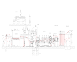 Maschine: KRAFTANLAGEN HEIDELBERG 4-roll-F-calender KK 75 FW Kalanderlinien