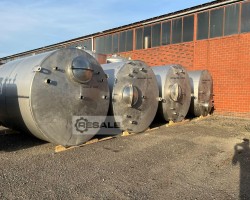 Maschine: BECKER TANKBAU 14.250 Liter Edelstahlbehälter
