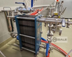 Maschine:   Plattenwärmetauscher, für Bierkühlung