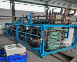 Maschine: SCHOCKFROSTER BITZER 131 KW, 4 Kompr A-BI-131-4-TK-S-S-S