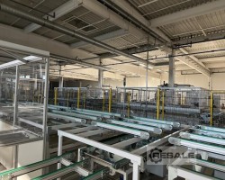 Maschine: ECOPROGETTI, Teamtechnik Photovoltaik Modul Produkltion