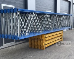 Maschine: JUNG HEINRICH ESMENA lenght: 30,98 lfm. Palettenregale