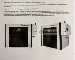 Maschine: REINHARDT Vortex 2600 Trockenofen Kammertrockner