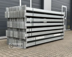 Maschine: DEXION P90 / K: 100x50 mm 2.660 mm Palettenregale