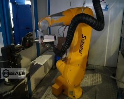 Maschine: STAUBLI Unimation RX160 Bohrzelle mit Fräsroboter