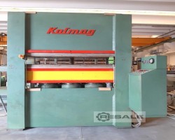Maschine: KOLMAG - PGP 600 F Rahmenpressen