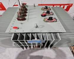 Maschine: FRANCE TRANSFO Dyn05 Transformator 500KVA 10/0,4 kV Öltrafo Bj. 1991