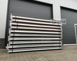 Maschine: DEXION P90 lenght: 15,60 lfm. Palettenregale