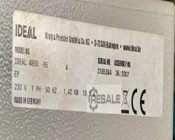 Maschine: IDEAL 4850-95 EP Papierschneidemaschinen