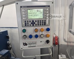Maschine: THEISEN + BONITZ tb sprint 315 HP + 303 QS Zusammentragmaschine