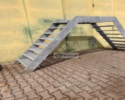 Maschine:  Stahltreppe, Übergangstreppe Arbeitsbühne, Stahltreppe