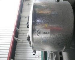 Maschine:  3,800 liter rinsing milk tank Edelstahlsilos