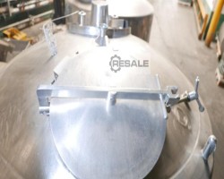 Maschine:  2,000 liter rinsing milk tank Edelstahlsilos