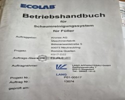 Maschine: LANG APPARATEBAU P01-00517 Schaumreinigungssystem für Füller und Rinser