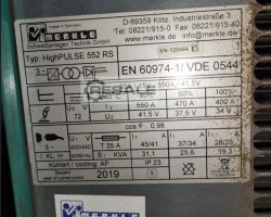 Maschine: MERKLE HighPulse 552 RS Schweissgeräte