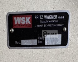 Maschine: WSK INTERMARKING 348 Ledewaren Vakuum Einschlagmaschine