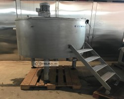 Maschine: REIMELT Inhalt 1200 Liter Edelstahlbehälter