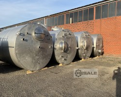 Maschine: BECKER TANKBAU 14.250 Liter Edelstahlbehälter