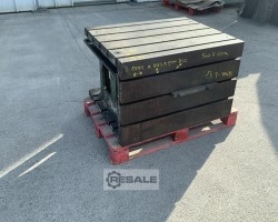 Maschine:  1000 x 600 x 800 mm Aufspannwürfel