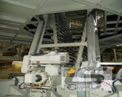 Maschine: GAP K – 2200 /90-60-60-60-60. Produktionslinie für Polypropylen-Folien