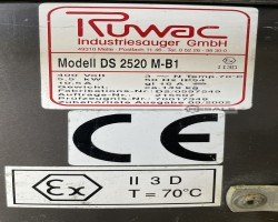Maschine: RUWAC DS 2520 M-B1 Industriesauger
