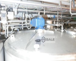 Maschine:  6.930 Liter  Mischer Rahm-/Sahnetank