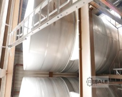 Maschine:  150.000 Liter V2A Liter Hartwasser-/Weichwassertank V2A