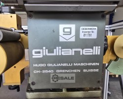 Maschine: GIULIANELLI GPU-S halbautomatische Heissprägepresse
