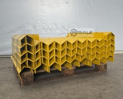 Maschine: SSI SCHäFER H 1.000 mm / width:120 mm Ständerschutz Rammschutz Anfahrschutz