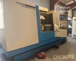 Maschine: GILDEMEISTER CTX 510 CNC Drehmaschinen