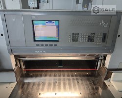 Maschine: POLAR 92 ED Papierschneider