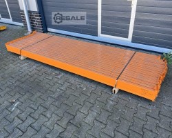 Maschine: NEDCON AS 3.450mm / K150x50 mm / orange Palettenregaltraverse Regaltraverse Traverse