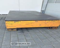 Maschine: VEB-DESSAU 3000 x 1500 x 185 Aufspannplatten