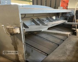 Maschine: HACO HSLX 3008 Blech- und Formstahlscheren