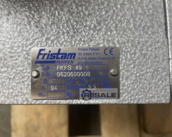 Maschine: FRISTAM FKFS40 Pumpen