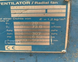 Maschine: HöCKER POLYTECHNIK MXE Absaugventilatoren