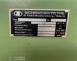 Maschine: SCHRöTER MM 250/6 Absaugventilatoren