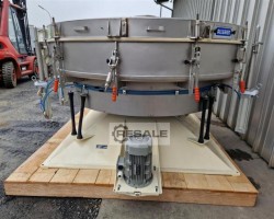 Maschine: ALLGAIER Tsi 231/1 Taumelsieb 2.300 mm Ø Edelstahlausführung
