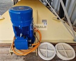 Maschine: KAINZ GTS 2000/3 Taumelsieb 2.000 mm Ø Edelstahlausführung