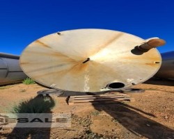 Maschine: GEA CALDERINOX 40.000 l. hot water tank Edelstahltanks und Behälter