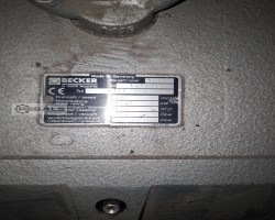 Maschine: BECKER VTLF 50 Kompressor 