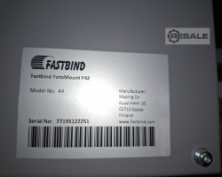 Maschine: FASTBIND FotoMount F42 Klebebinder