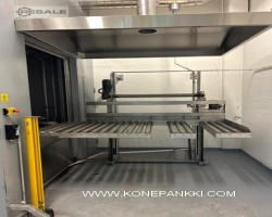 Maschine: POHJARANTA IBC-PK1 Automatische Waschanlage für IBC-Container