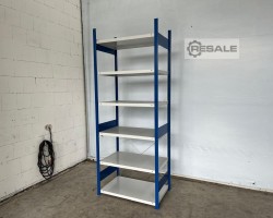 Maschine: META CLIP Abm.: 2.490x435m Fachbodenregale