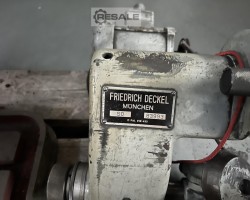 Maschine: DECKEL S0 Spiralbohrer-Schleifmaschinen
